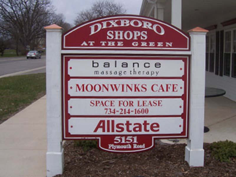 exterior directory sign
