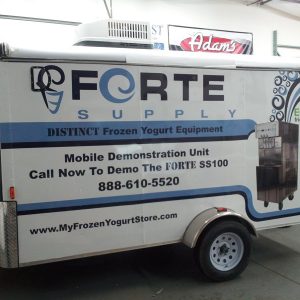 trailer graphics and design